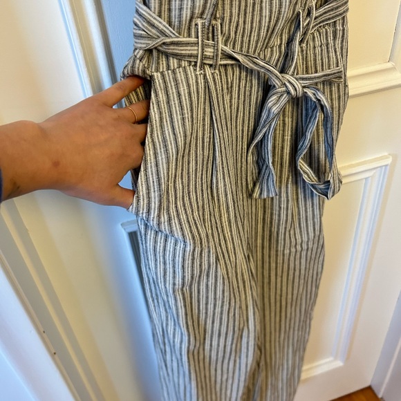 American Eagle striped linen romper - Picture 5 of 7